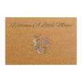 Doormat — "Welcome A Little Magic" Fairy Coir Welcome Mat