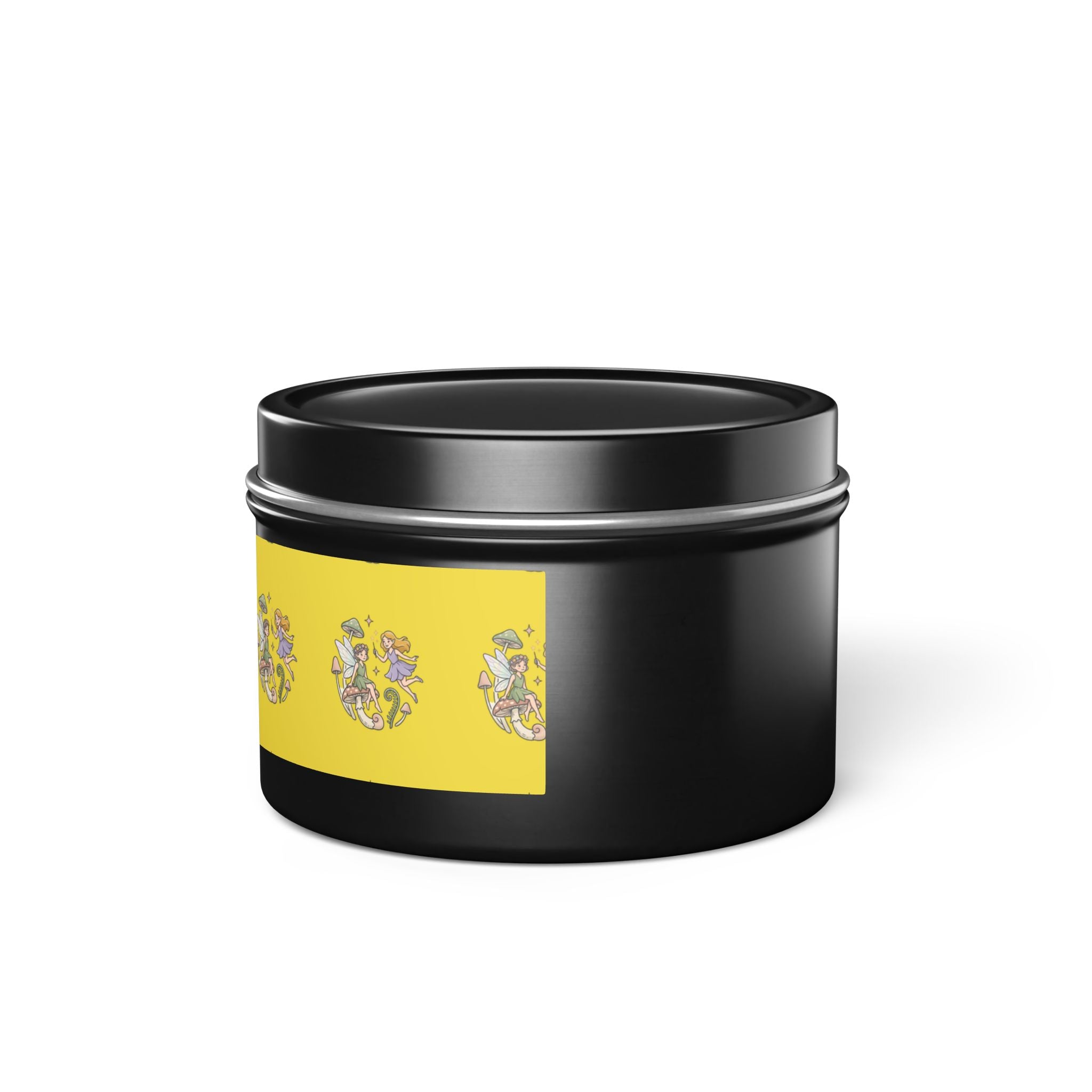 Tin Candle — Bright Floral Herb Garden Scented Travel Tin