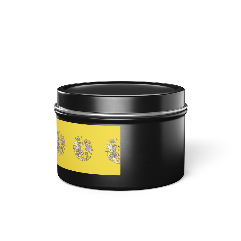 Tin Candle — Bright Floral Herb Garden Scented Travel Tin