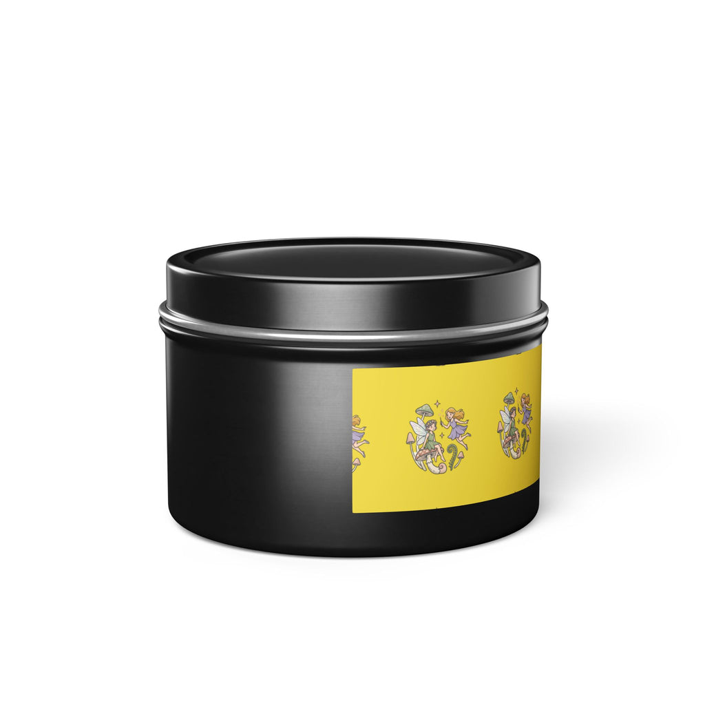 Tin Candle — Bright Floral Herb Garden Scented Travel Tin