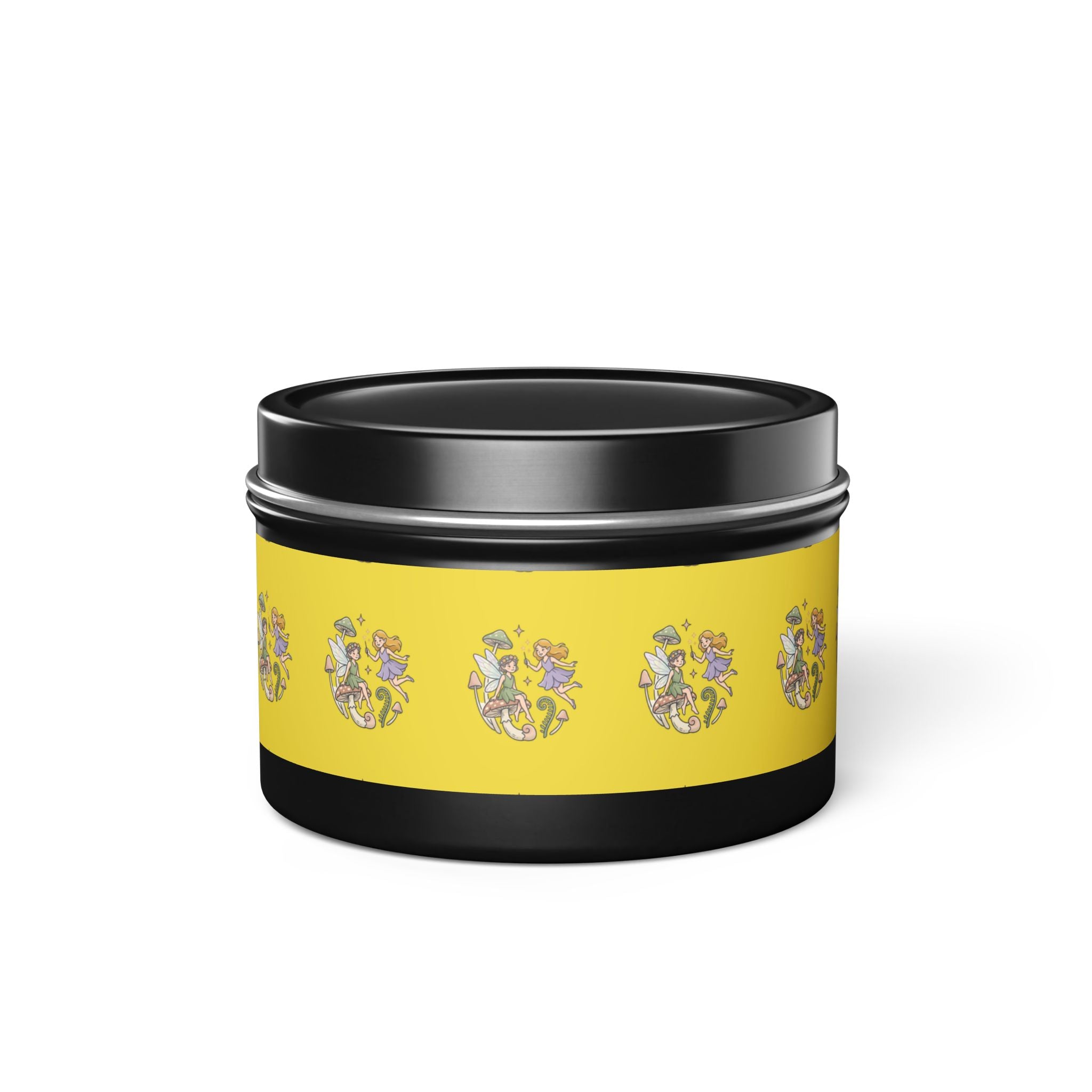 Tin Candle — Bright Floral Herb Garden Scented Travel Tin