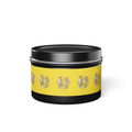 Tin Candle — Bright Floral Herb Garden Scented Travel Tin